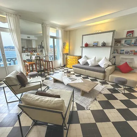 Exceptional Sea Front French Riviera 公寓 *